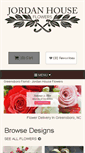 Mobile Screenshot of jordanhouseflowers.com